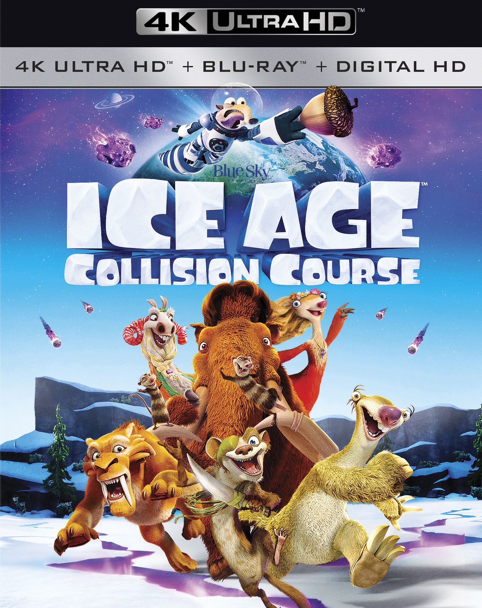 Ice Age: Collision Course 2016 (4K ULTRA HD + BLURAY)
